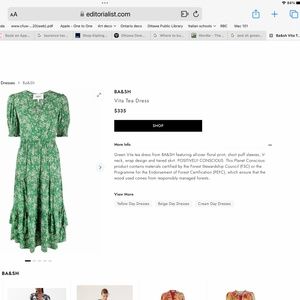 Ba and Sh Vita Tea dress